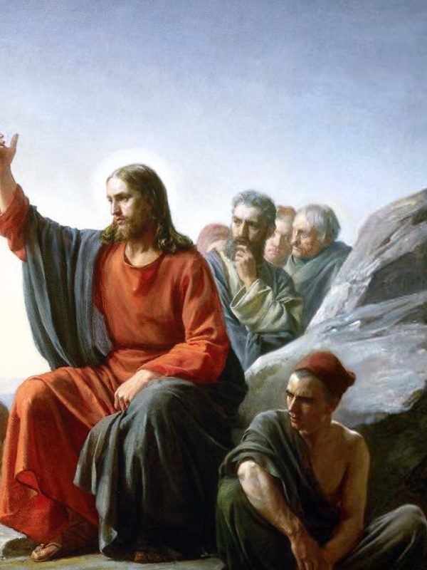 Jesus in Carl Bloch&rsquo;s Sermon on the Mount